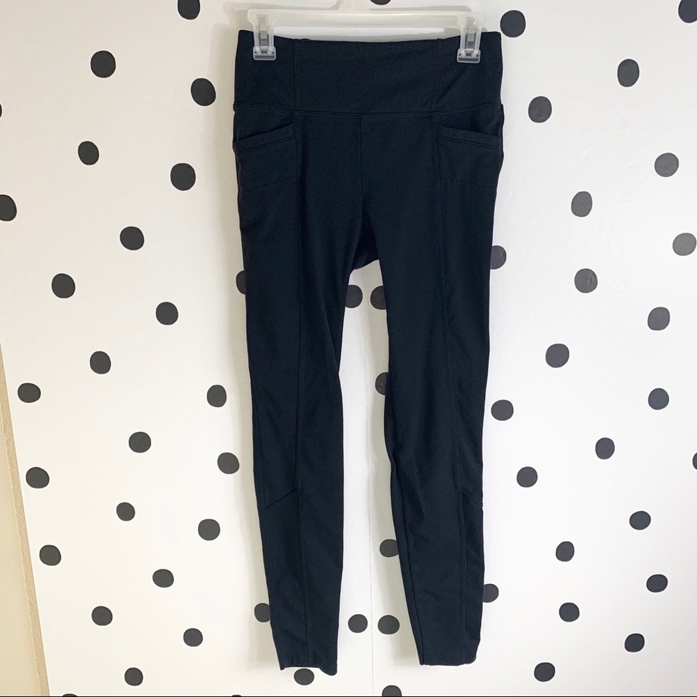 ATHLETA METRO LEGGINGS W/ POCKETS BLACK SIZE S - Picture 2 of 8